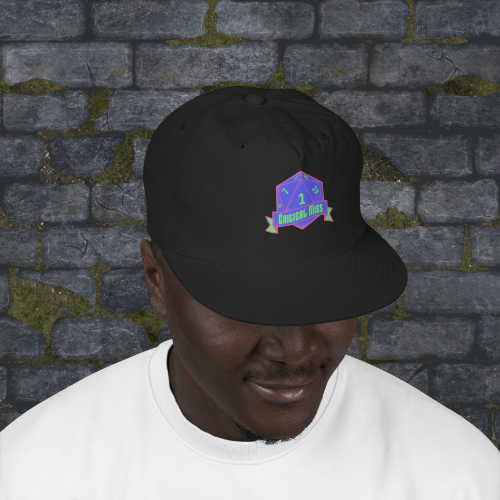 D20 Critical Miss Nylon Unstructured Hat